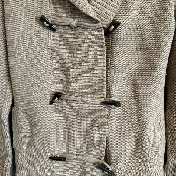 Lands End 100% baumwolle hooded longline cardigan - Picture 6 of 6